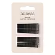Mineas basic hiuspinni musta 24 kpl - Hiuslenkit, pinnit ja korut - 6410412969361 - 2