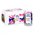 Bonaqua mansikka kiivi kivennäisvesi 0,33l 6 pack - Virvoitusjuomat - 6415600581721 - 1
