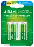 vihreä voimaparisto LR14 - 9V, D- ja C-paristot - 6435200192431 - 1