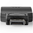 Musta displayport?vga adapteri nikkelipinnoitetuilla liittimillä - HDMI-, USB- ja datakaapelit - 5412810288731 - 2