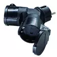 Haaroitin 2 osainen IP44 Y-haara - Sähköhaaroittimet ja sähköadapterit - 6438056312121 - 2