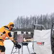 Sähkökäyttöinen halkomakone jalustalla - Halkomakoneet - 6438471350371 - 7
