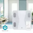 Valkoinen bluetooth vaaka bmi mittauksella - Henkilövaa'at ja kuumemittarit - 5412810450831 - 2