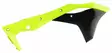 Ilmanohjaimet KXF250 17- Polisport Fluoyellow - Motocrossin swingin ja linkun osat - 5604415087561 - 2