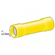 jatkoliitin 3,4mm keltainen autoline - Abikot - 6438255200151 - 2