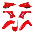 Katesarja Polisport Honda CR125/250(02-07) CRF(22) punainen - Motocrosspyörien katesarjat - 5604415133251 - 2