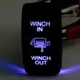 Vinssin keinukytkin 12v led - Mönkijän vinssivarusteet ja varaosat - 6438471352931 - 2