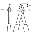 Knipex pihdit 78 03 125 - Sivuleikkurit - 4003773035381 - 4