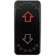 Kytkin rocker led 12 24v 5pin led on off on nuolet - Auton katkaisimet - 6438471349931 - 1