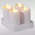 Led kynttilät latausasemalla - Led-kynttilät - 8721461153501 - 1
