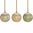 Jouluinen led valopallo lasikoriste valoilla - Valokoristeet - 8721461187711 - 1