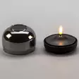 Paristokäyttöinen led lasilyhty musta konstsmide 1835 700 - Led-lyhdyt - 7318300027201 - 3