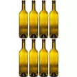 viinipullo vihreä 750ml 8kpl lasipullo - Säilöntäastiat - 6410416118901 - 1