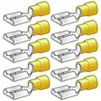 lattaliittimet 6,3mm keltainen - Abikot - 6438255200021 - 1