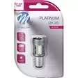 M tech platinum led pienoispolttimo p21 5w valkoinen 10w - LED-polttimot ja LED-sarjat - 5901508554871 - 1