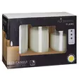 Kynttilät vahapinnalla led valoilla - Led-kynttilät - 8721037175531 - 2