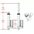 Lineaarimoottori 1500 N 100 mm - Sähkövaihtomoottorit ja varaosat - 6419774002341 - 2