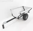 Mönkijän sorakärry Granhult 600kg Polaris Bronco - Mönkijän peräkärryt ja tukkikärryt - 6438168011141 - 9