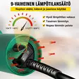 Vevor muovinhitsauskone lämpötilan säätö esittelyssä - Muovihitsauskoneet - 6438471352221 - 3