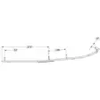 Ohjausrauta pari 4" Sno-X Ripper - Moottorikelkan ohjainraudat - 6438235113891 - 2