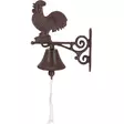 Ovikello, ovikolkutin kukko valurautaa - Terassin sisustus ja muut pihakoristeet - 8714982268311 - 1