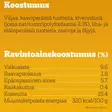 Dentastixin ravintosisältö - Koiran hampaidenhoitotuotteet - 5010394006781 - 2