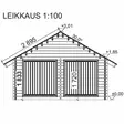 Ulkorakennus hirsirunkoinen pihavaja - LP Garden piharakennukset - 6424110251161 - 4
