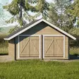 Piharakennus hirsi 20m2 - LP Garden piharakennukset - 6424110251161 - 1