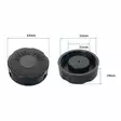 Polttoainetankin korkki 63 mm - Ruohonleikkurin kaasuttimet, polttoaine - 6438471280661 - 2