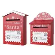Postilaatikko xmas santa - Joulukoristeet - 8721037164351 - 1