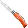 Opinel n07 oranssi taskupuukko 8 cm ruostumaton terä - Retkipuukot ja retkikirveet - 3123840022081 - 1