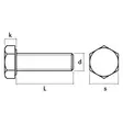 RST PULTTI 10x50 A2 2kpl - RST-pultit ja RST-mutterit - 8019725016601 - 2