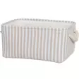 Sisustuskori raidallinen beige - Sisustuskorit - 6410416466361 - 1
