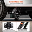 Saksipukit asuntoauton alle vakauttamaan vaunua - Caravan porrasjakkarat ja säätötyökalut - 6438471351941 - 4