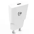 Nedis 20 w gan usb c seinälaturi valkoinen - Puhelimen laturit - 5412810475131 - 1