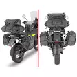 Sivulaukkuteline Givi PL One-Fit Monokey Husqvarna Norden 901 - Moottoripyörän laukkujen kiinnityssarjat - 8019606301901 - 2