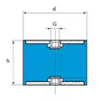 Kramp tärinänvaimennin 5040c40 - Moottorisahan yleisosat - 8719493250961 - 3
