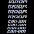 Can am 1000r tarrasarja holografinen - Crossipyörän ja mopon tarrat - 6438471340181 - 2