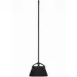 Terassiharja musta 120 cm varsi - Katuharjat ja pihaharjat - 6438168117751 - 1
