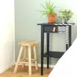 Tiikki jakkara pyöreä - Rahit, tuolit ja penkit - 8711295985591 - 2