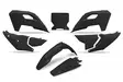 UFO Muovisarja 5-os. Musta HVA TC/FC 125-450 19- - Motocrosspyörien katesarjat - 8052135152491 - 1