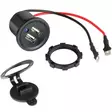 Usb pistoke kahdella paikalla tupakansytyttimeen - Tupakansytytyspistokkeet ja laturit - 6430042125371 - 2
