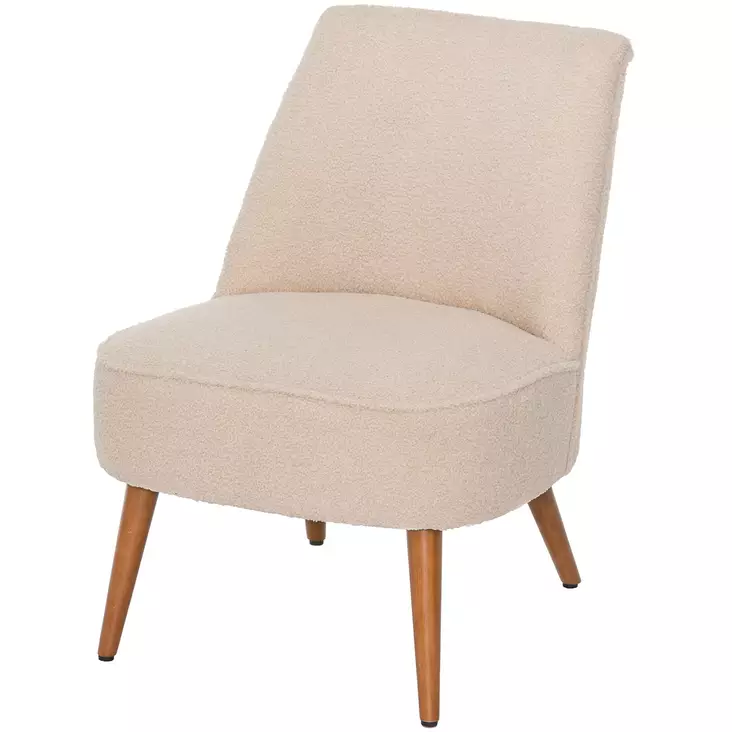 Lepotuoli syli luonnonvalkoinen - Rahit, tuolit ja penkit - 6410416268071 - 1