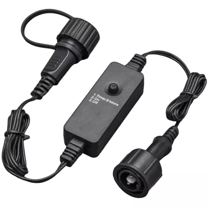 Ajastin jouluvaloille 9 tunnin timer - Led-eläimet - 7318306070171 - 1