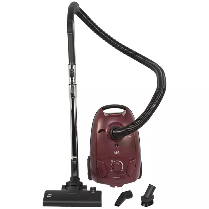 Aeg ab51c1dr5b punainen pölypussillinen pölynimuri - Pölynimurit - 7333394061481 - 1