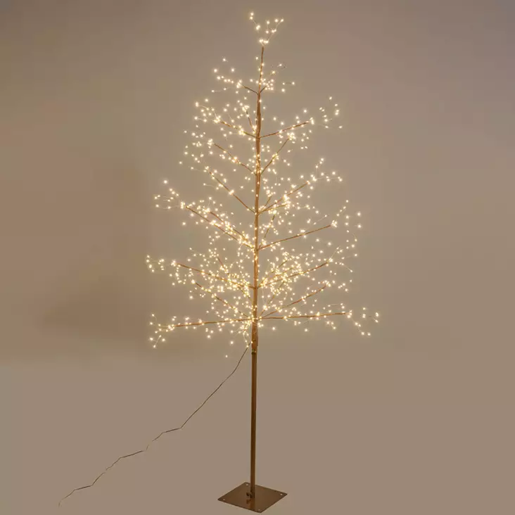 Valopuu 180 cm1170 lämpimän valkoista led valoa - Valopuut - 8721461180941 - 1
