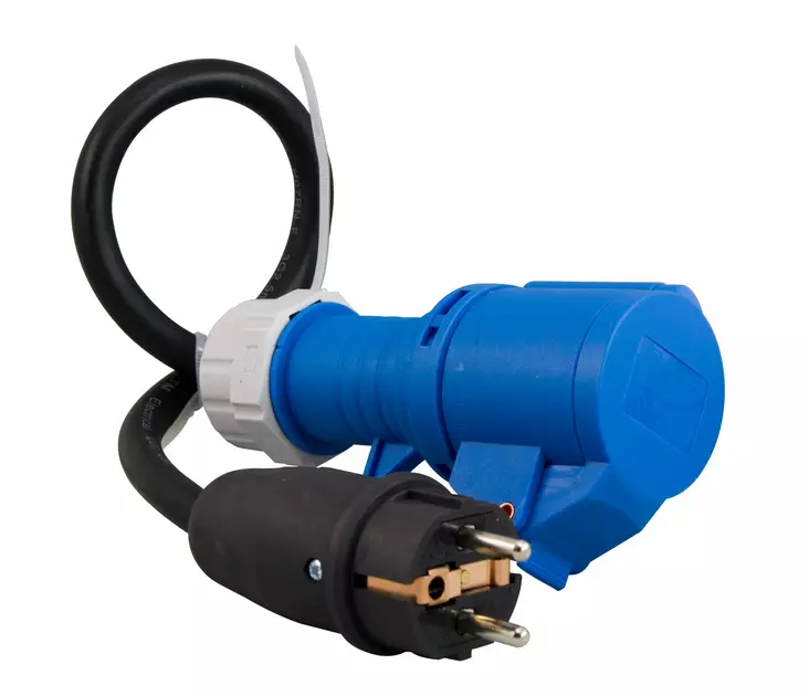 Adapteri caravan maadoitettu 0,5m - Peräkärryn adapterit - 6438140270801 - 1