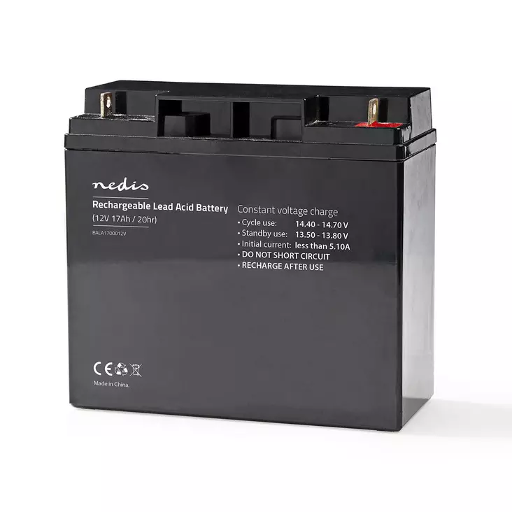 ladattava lyijyhappoakku 17Ah 12v - Pienkoneakut 10-30Ah - 5412810284191 - 1