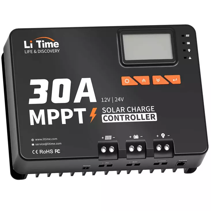 Aurinkopaneelisäädin mppt 100 30a litime - Aurinkopaneelin lataussäätimet - 6438471345391 - 1