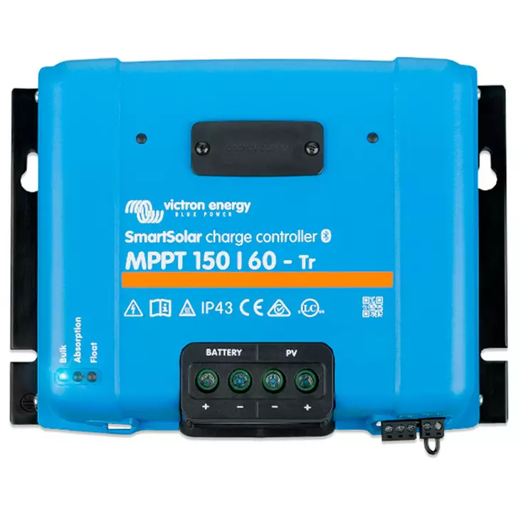 Victron smartsolar mppt 150 60 aurinkopaneelisäädin lähikuvassa - Aurinkopaneelin lataussäätimet - 8719076051381 - 1